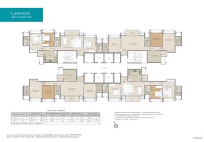 Image of 1800 Sq.ft 3 BHK Apartment / Flat for sale in Hiranandani Glenwood, Hiranandani Estate, Thane for Rs. 42500000