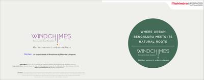 Image of 3300 Sq.ft 4.5 BHK Apartment / Flat for sale in Mahindra Windchimes, Arakere, Bengaluru for Rs. 62500000