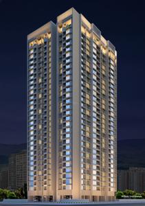 Image of 760 Sq.ft 1 BHK Apartment / Flat for sale in Varadvinayak Siddhivinayak Aura Building 1, Mira Road East, Mira Bhayandar for Rs. 6800000