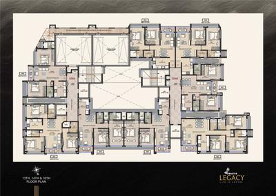 Image of 663 Sq.ft 2 BHK Apartment / Flat for sale in Swastik Legacy, Chembur, Mumbai for Rs. 18500000