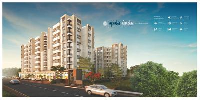 Image of 980 Sq.ft 2 BHK Apartment / Flat for sale in S C Sudarshan Complex, Chanakyapuri, Ahmedabad for Rs. 5100000