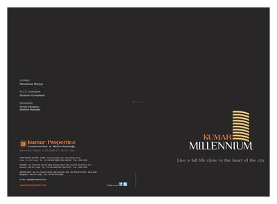 Kumar Millenium Brochure 1