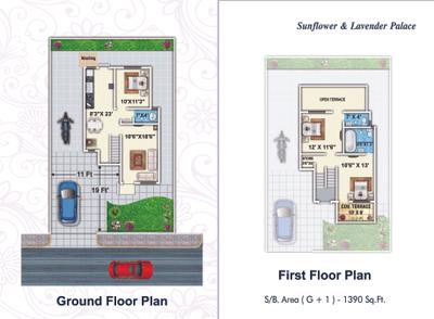 Image of 800 Sq.ft 2 BHK Apartment / Flat for sale in Vidarbha Estate 5, Dewada, Chandrapur for Rs. 2200000