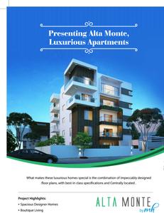 Image of 2067 Sq.ft 3 BHK Apartment / Flat for sale in MH Alta Monte, Harlur, Bengaluru for Rs. 40000000