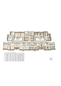 Image of 630 Sq.ft 1 BHK Apartment / Flat for sale in JVM Veda, Kasarvadavali, Thane for Rs. 6500000