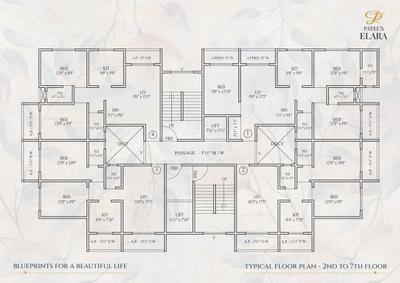 Image of 996 Sq.ft 2 BHK Apartment / Flat for sale in Patels Elara, Ambernath East, Ambernath for Rs. 3700000