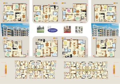 Image of 2880 Sq.ft 3 BHK Penthouse for sale in Classic Homes, Makarba, Ahmedabad for Rs. 12500000