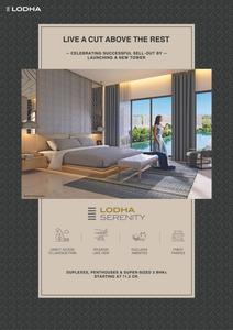 Image of 1380 Sq.ft 3 BHK Apartment / Flat for sale in Lodha Palava Serenity, Palava Phase 2, Thane for Rs. 13500000