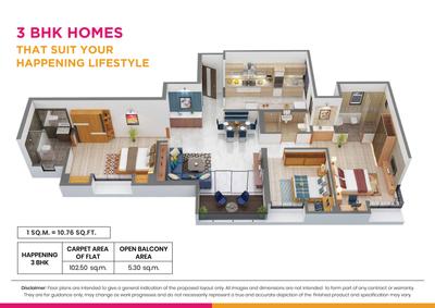 Kumar Parc Residences A2 Brochure 54