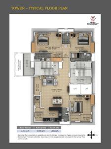 Image of 1800 Sq.ft 3 BHK Apartment / Flat for sale in Celica Residency, Ballygunge, Kolkata for Rs. 56000000