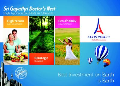 Image of 1100 Sq.ft 2 BHK Independent House for sale in Avita Sri Gayathri Doctors Nest, Erumaiyur, Chennai for Rs. 4500000