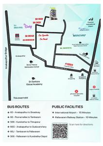 Image of 3060 Sq.ft Residential Plot / Land for sale in BC Advika, Pozhichalur, Chennai for Rs. 21420000