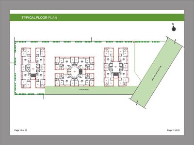 Image of 2475 Sq.ft 3 BHK Apartment / Flat for sale in Abhishek Apple Green 2, Koba, Gandhinagar for Rs. 10725000