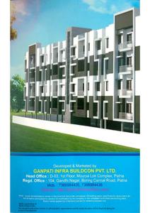 Image of 1455 Sq.ft 3 BHK Apartment / Flat for sale in Ganpati Tribeni Galaxy, Danapur, Patna for Rs. 9966500