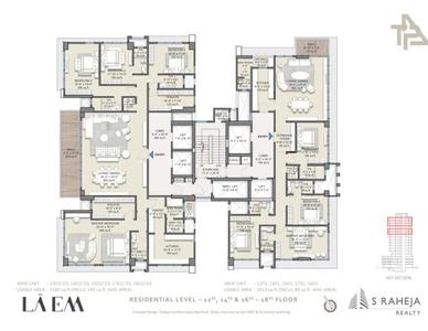 Image of 3900 Sq.ft 5 BHK Apartment / Flat for sale in LA EM By S Raheja, Khar West, Mumbai for Rs. 240000000