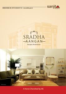 Image of 1250 Sq.ft 2 BHK Apartment / Flat for sale in Sanjita Sradha Aangan, Hanspal, Bhubaneswar for Rs. 7500000