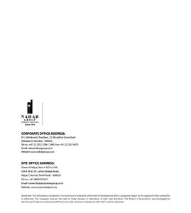 Tower Of Adyar Brochure 13