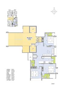 Image of 1260 Sq.ft 3 BHK Apartment / Flat for sale in Shakti 140, Thaltej, Ahmedabad for Rs. 9500000