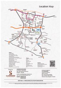 Image of 1319 Sq.ft 3 BHK Apartment / Flat for sale in Samsiddhi Springs, Whitefield, Bengaluru for Rs. 14500000
