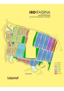 Image of 840 Sq.ft Residential Plot / Land for sale in IBD Raisina, Khajuri Kalan, Bhopal for Rs. 4400000