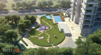 Image of 1200 Sq.ft 2 BHK Apartment / Flat for sale in Kundan Westros, Baner, Pune for Rs. 16000000