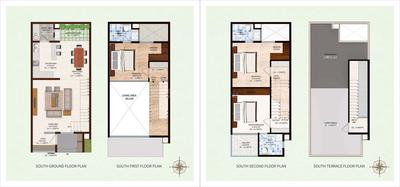Image of 1768 Sq.ft 3 BHK Duplex for sale in Citrus Zen Garden, Jakkur, Bengaluru for Rs. 21500000