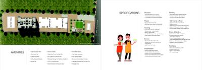 Image of 1600 Sq.ft 4 BHK Apartment / Flat for sale in Aryavedant Palm Springs, Ravet, Pune for Rs. 10254000