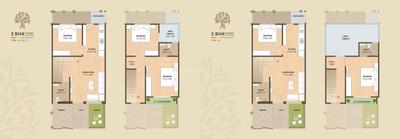 Image of 683 Sq.ft 2 BHK Duplex for sale in Prime Kutir, New Waghodia Road, Vadodara for Rs. 4800000