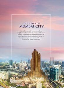 Image of 550 Sq.ft 1 BHK Apartment / Flat for sale in Nandivardhan Fortuna Blue, Lower Parel, Mumbai for Rs. 15200000