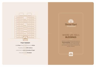 Image of 2500 Sq.ft 3 BHK Apartment / Flat for sale in Shree Hari Dreamland, Tragad, Ahmedabad for Rs. 9000000