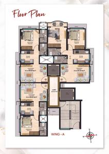Image of 550 Sq.ft 1 BHK Apartment / Flat for sale in A P Orca Heights, Malad West, Mumbai for Rs. 6700000