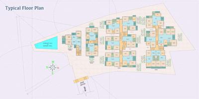 Image of 1200 Sq.ft 3 BHK Apartment / Flat for sale in Essen Raj Manohar Residency, Raghunathpur, Bhubaneswar for Rs. 10100000