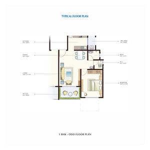 Image of 1700 Sq.ft 3 BHK Apartment / Flat for sale in Anmol Nayantara Nayantara Presidency Phase 1, Indira Nagar, Nashik for Rs. 9000000