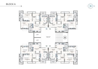 Image of 2970 Sq.ft 3 BHK Penthouse for sale in RAR Parkview Kadamb, Vaishno Devi Circle, Ahmedabad for Rs. 12500000