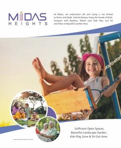 Image of 1000 Sq.ft 3 BHK Apartment / Flat for sale in Midas Heights, Virar West, Virar for Rs. 6395000