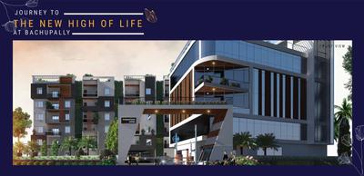 Image of 1143 Sq.ft 2 BHK Apartment / Flat for sale in Syamantaka Emerald Heights, Bollaram Industrial Area, Sangareddy for Rs. 7557000