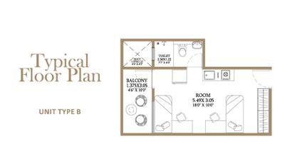 Image of 590 Sq.ft 1 BHK Apartment / Flat for sale in Bramhacorp Smart, Wadgaon Sheri, Pune for Rs. 6000000