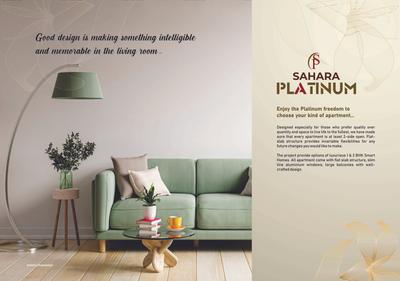 Image of 835 Sq.ft 2 BHK Apartment / Flat for sale in Sahara Platinum, Fursungi, Pune for Rs. 4500000