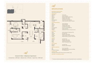 Image of 1400 Sq.ft 2 BHK Apartment / Flat for sale in Sky Vista Evara, Mussoorie Road, Dehradun for Rs. 19128000