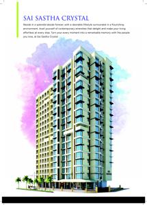 Image of 550 Sq.ft 1 BHK Apartment / Flat for sale in Crystal, Bhandup West, Mumbai for Rs. 9110000