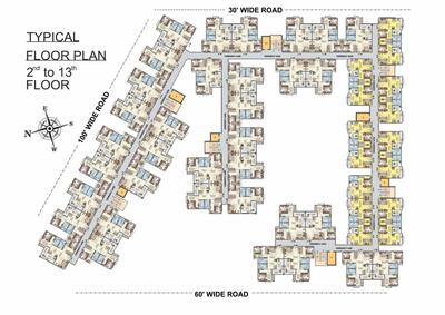 Image of 700 Sq.ft 2 BHK Apartment / Flat for sale in Vardhman Swapnlok, Jhotwara, Jaipur for Rs. 3250000