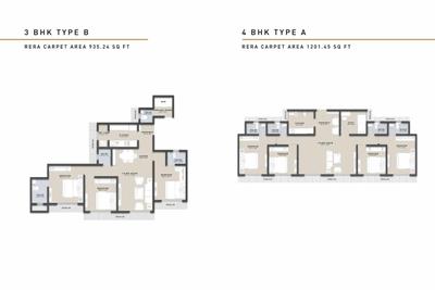 Image of 1643 Sq.ft 4 BHK Duplex for sale in Raunak Centrum, Chembur, Mumbai for Rs. 42500000
