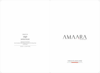 Image of 2880 Sq.ft 4 BHK Apartment / Flat for sale in Amaara By Hari Group, Por, Gandhinagar for Rs. 14500000