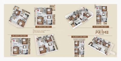 Image of 1080 Sq.ft 2 BHK Apartment / Flat for sale in SDR Sri Gayatri Prime, Horamavu, Bengaluru for Rs. 7200000