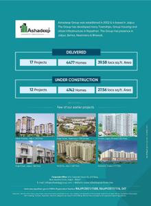 Image of 400 Sq.ft 1 RK Studio for sale in Ashadeep Rainbow, Karolan Ka Barh, Jaipur for Rs. 3500000
