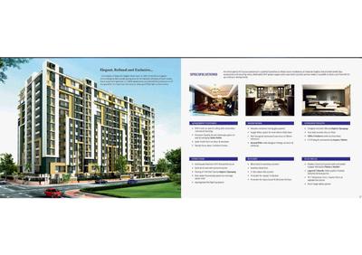 Image of 943 Sq.ft 2 BHK Apartment / Flat for sale in Vardhman Imperial Heights, Vaishali Nagar, Jaipur for Rs. 4000000