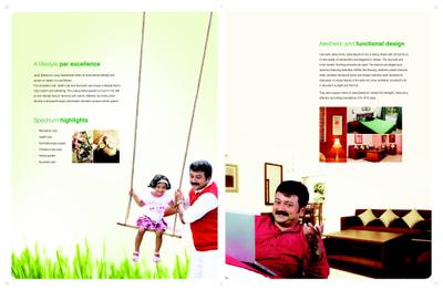 Image of 1390 Sq.ft 3 BHK Apartment / Flat for sale in Jairaj Spectrum, Kakkanad, Kochi for Rs. 7500000