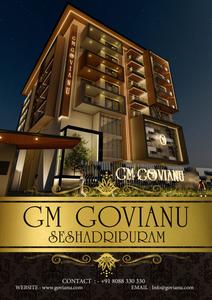 Image of 2000 Sq.ft 3 BHK Apartment / Flat for sale in Gm Govianu, Sheshadripuram, Bengaluru for Rs. 36500000