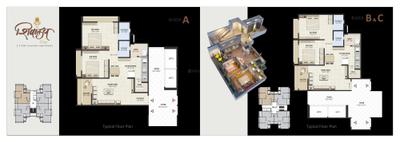 Image of 656 Sq.ft 2 BHK Apartment / Flat for sale in Shivalay City, Sector 26, Gandhinagar for Rs. 7500000