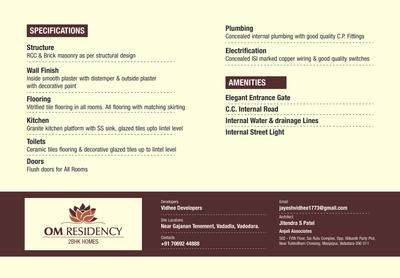 Vidhee Om Residency Brochure 6